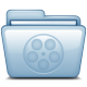 Movies Blue Icon 80x80 png